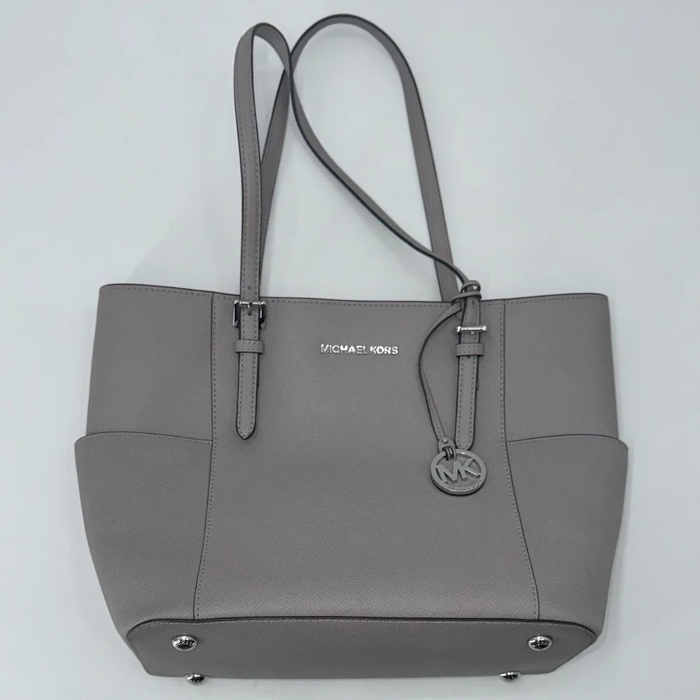 UEC Michael Kors light gray medium Tote